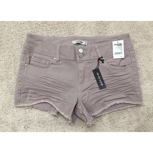 Distressed Cut Off Charlotte Russe Refuge Shorts 6